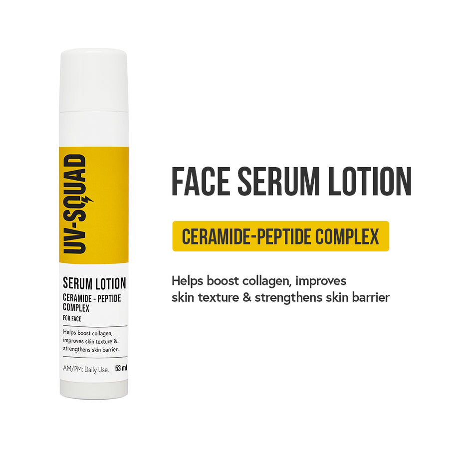 Serum Lotion with Ceramide & Peptides | UV-Squad