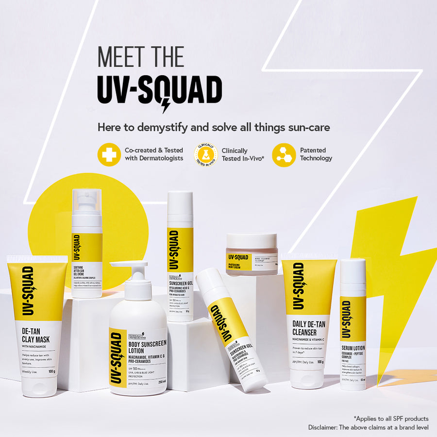 Daily De-tan Cleanser with Niacinamide & Vitamin C | UV-Squad
