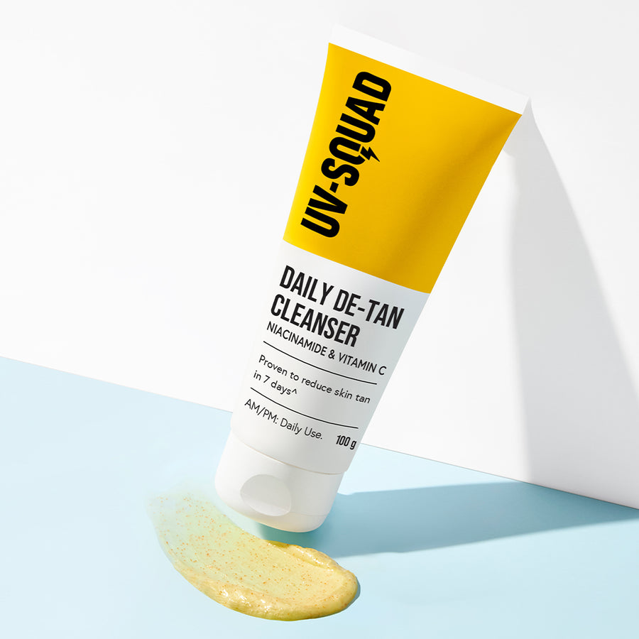 Daily De-tan Cleanser with Niacinamide & Vitamin C | UV-Squad